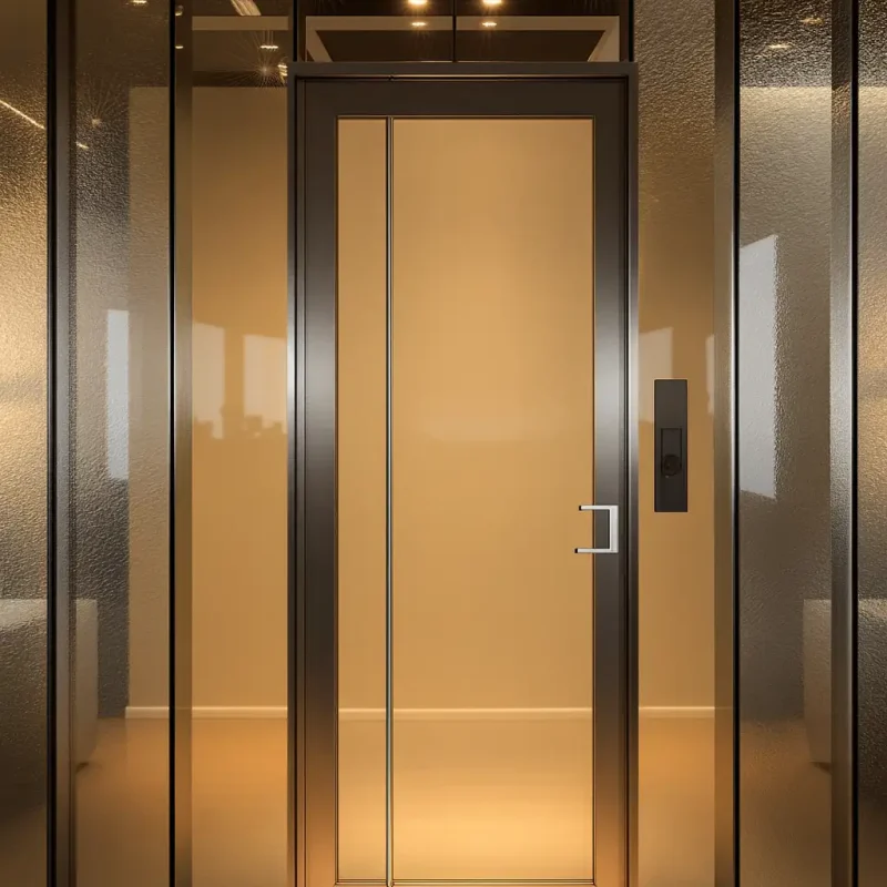 Porta Casa Alluminio Vetro