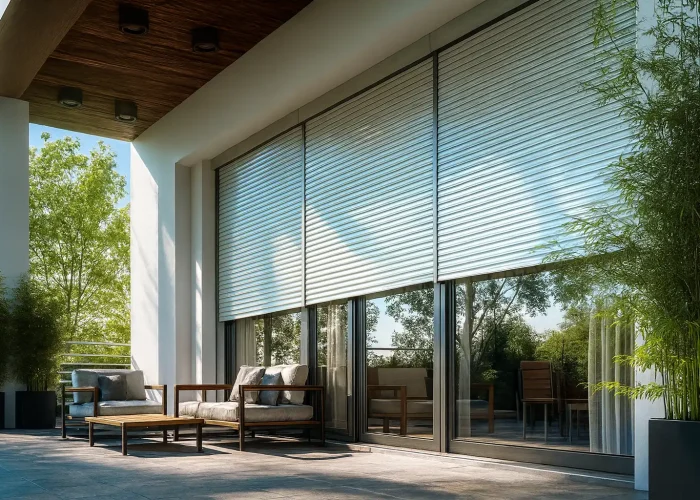 Manutenzione e pulizia della canalina di drenaggio finestra per evitare infiltrazioni